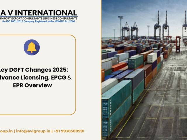 Key DGFT Changes 2025: Advance Licensing, EPCG & EPR Overview