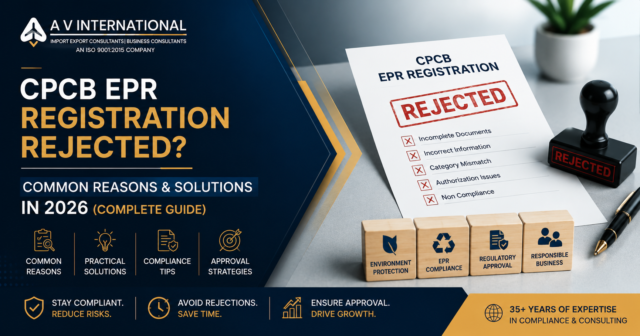 CPCB EPR Registration Rejected? Common Reasons and Solutions in 2026