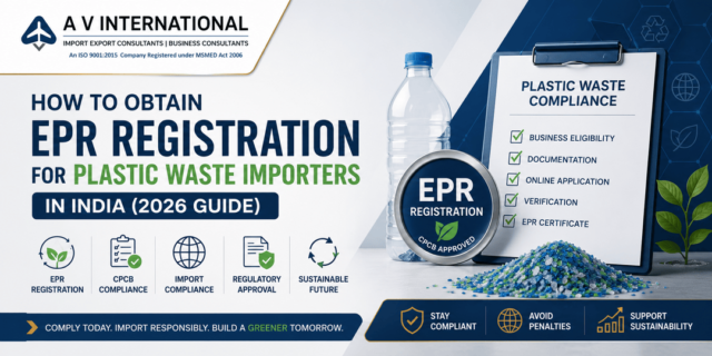 How to Obtain EPR Registration for Plastic Waste Importers in India (2026 Guide)