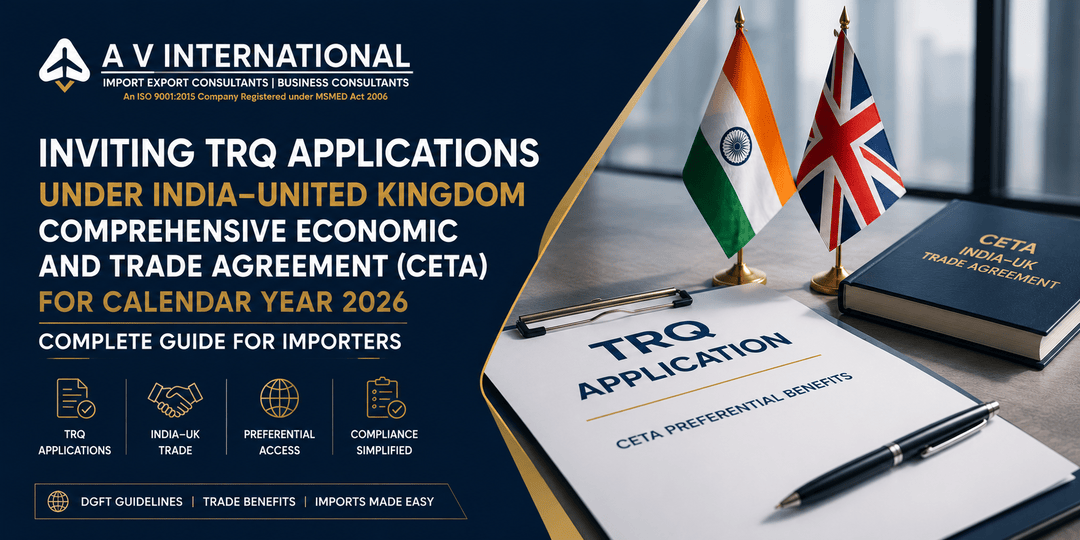 India–UK CETA TRQ Applications 2026 Guide
