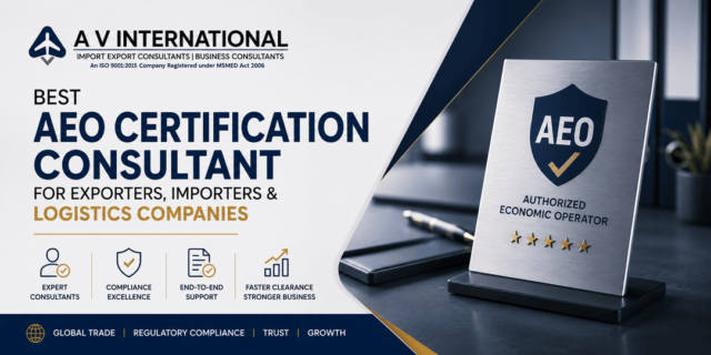 Best AEO Certification Consultant for Exporters, Importers & Logistics Companies