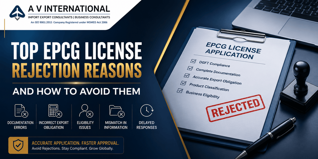 Top EPCG License Rejection Reasons and How to Avoid Them