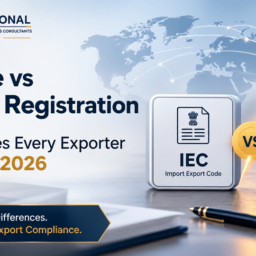 IEC Code vs ICEGATE Registration guide explaining import-export identification and customs portal access in India
