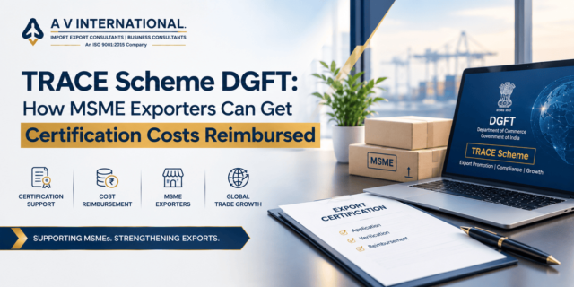 DGFT TRACE SCHEME: GET YOUR EXPORT CERTIFICATION COSTS REIMBURSED
